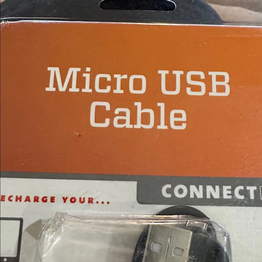 Black Micro USB Cable